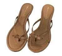 YMKJZLBD infradito Flip Sandali Da Donna Con Tacco Tamponieri-marrone-35 (us-5 5) Lunghezza Del Piede 8,86 "