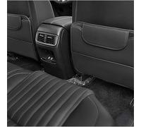 YMNBFCX 2 Pezzi Protezione Schienale Sedile Auto,per KIA Sportage GT S-Line 2018-2023 2024 2025 Tappetino Anti-Calcio Sedile Posteriore Pelle Anti-Sporco Auto Accessori,Black