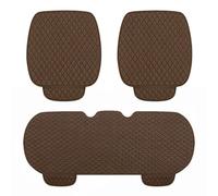 YMNBFCX 3Pezzi Cuscino Sedile Auto, per BYD Seal U DM-i 2024 2025（Audio on The Right） Antiscivolo Sedili Anteriori e Guidatore Comfort Coprisedile,Brown