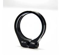 Ymnilian Collarino Reggisella, Morsetto Sella Bici Morsetto reggisella for Bici da MTB 31,8 mm Clip for Tubo Sella for Bicicletta Strada 34,9 Accessori for Tubi Montagna Ultraleggeri(Black 34.9mm)