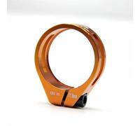 Ymnilian Collarino Reggisella, Morsetto Sella Bici Morsetto reggisella for Bici da MTB 31,8 mm Clip for Tubo Sella for Bicicletta Strada 34,9 Accessori for Tubi Montagna Ultraleggeri(Orange 34.9mm)