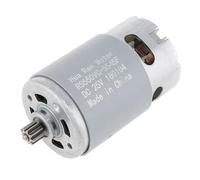 Ymnilian Motore Dc,Motore Elettrico DC. Motore 1. 2V 16.8 V 21V 25V 19500 RPM DC Motore a Due velocità 9/12 Denti Abbau Scatola di Cambio per Trapano Elettrico(12Teeth 21V)