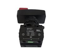 YMUGUEGH 1 pz HY57 Interruttori a Pulsante 1NO 1NC AC125V 250V 400V E195428