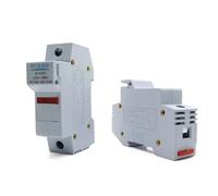 YMUGUEGH 1 pz RT18-63X 3P R016 14 * 51 Portafusibile Tipo Binario di Guida 63A 500 V-690 V Base Fusibile RT18-63 con Lampada di Segnalazione