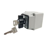 YMW26-20/2MS Cam Switch With Protective Box 3 Positions DIY Rotary Changeover 8 Terminals Screws SLW26