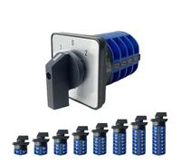 YMW26-32 LW26 32A 690V Contatto in argento 1-8 poli 2/3 posizioni Interruttore a camma Selettore rotativo LW28-32 1 pz(5P-20 Terminals)