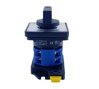YMW26 LW26-25/2 Commutatore a camme rotante con montaggio su guida FWD-STOP-REV 25A 690V Selettore di controllo motore LW28