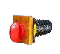 YMW28-20/6 Milling Machine Switch 20A 6 Poles 8 Position Control electronic starter Speed Changeover Rotary cam Switch T-16EXF64D-6