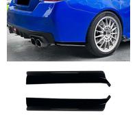 YMXFKY Splitter Spoiler Laterale diffusore paraurti Posteriore Auto per Subaru WRX STI VA 2015-2021 Accessori Esterni carrozzeria Stile,Glossy Black