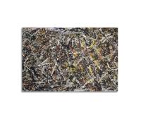 YMXSDIMDS Alchemy by Jackson Pollock - Poster artistico da parete con stampa artistica su tela, idea estetica per stanza, 20 x 30 cm