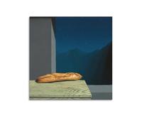 YMXSDIMDS Future by Rene Magritte, poster artistico da parete, stampa su tela, decorazione per camera da letto e soggiorno, 50 x 50 cm