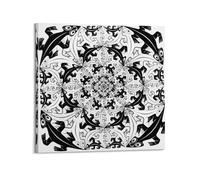YMXSDIMDS Poster su tela con stampa artistica da appendere alla parete, motivo: Smaller And Smaller by M.C. Escher, 30 x 30 cm