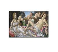 YMXSDIMDS Poster su tela, motivo: Venere e il dio della guerra di Sandro Botticelli, stampa artistica da parete, decorazione moderna, 60 x 90 cm
