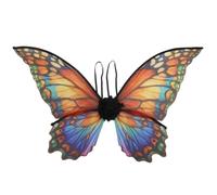 Ymxygz Ali di Fata Farfalla, Costume di Halloween, Travestimento Principessa, Ali di Farfalla, Accessori per Cosplay, per Donne E Ragazze