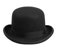 Ymxygz Cappello a Cilindro Vintage Mago Nero - Cappello a Bombetta retrò per Uomo, Spettacoli Teatrali, Halloween, Carnevale, Feste di Natale, Cappello Teatro Steampunk