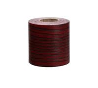 YMYGCC 1PC Realistico Legno Venatura Nastro Autoadesivo Linea Vita Carta da Parati Vinile Decalcomanie Bordo Parete Battiscopa Linea Adesivi Decorazione Casa Decalcomania(Wine Red,5cm x 5m)