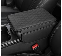 YMYQF Cuscino Bracciolo Auto per Audi S8 S8 D2 D3 D4 D5 TTS Convertible TTS Coupe, AntiGraffio Pelle Console Centrale Pad Copertura Cuscino Bracciolo Protezion Accessori,Black