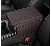 YMYQF Cuscino Bracciolo Auto per Audi S8 S8 D2 D3 D4 D5 TTS Convertible TTS Coupe, AntiGraffio Pelle Console Centrale Pad Copertura Cuscino Bracciolo Protezion Accessori,Brown