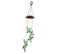 YMZ, campanello a vento solare a LED, cambia colore, decorazione da giardino, camera da letto, balcone, cortile, giardino all'aperto