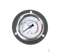 YN60ZTBF manometro in acciaio inossidabile resistente agli urti con bordo assiale, filettatura M14 * 1,5 MM(0-6MPa)