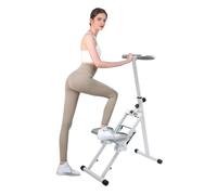 YNAADYH Stairmaster, Stairmaster per la casa, Stepper per scale, pieghevole, mini passi per esercizio a casa, con fasce di resistenza idrauliche