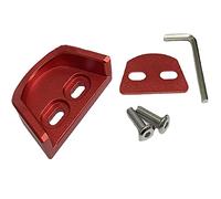 YNBVGETA Portellone Compatibile con Mitsubishi per Pajero per V97 V93 V87 V73 V75 V77 V33 V43 V45 Fibbia Serratura della Porta Posteriore Protezione Portellone Coperchio Fermo di Limitazione(Red)