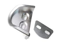 YNBVGETA Portellone Compatibile con Mitsubishi per Pajero per V97 V93 V87 V73 V75 V77 V33 V43 V45 Fibbia Serratura della Porta Posteriore Protezione Portellone Coperchio Fermo di Limitazione(White)