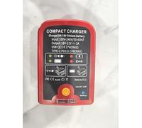 YNDZ Caricatore con musica, ricambio per caricabatterie Einhell Power X-Change da 18 V, ingresso 100-240 V, uscita 21 V, 3 A