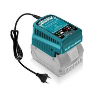YNDZ Caricatore rapido da 5 A, compatibile con batteria Bosch GBA 18 V, spina UE, caricatore 100-240 V, ingresso 21 V, uscita per Bosch 18 V Professional