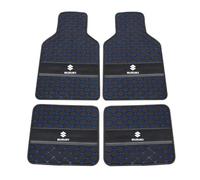 YNEION Tappetini Auto Personalizzati per Suzuki SJ 413 1984-1990 Antiusura Pelle Tappetino Completo Mat Set Auto Pavimento Protezione,D