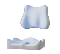 YNGBYNH Cuscino Rialzo Sedile Auto, per BMW 530d 530e 540i, Comodo Cuscino in Memory Foam Guida, Ufficio Sedia rotelle Cuscino Sedile Rialzo,Normal-E