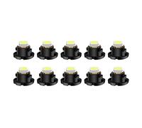 YnGia 10PCS T4.2 Lampadine LED Cuneo Cruscotto Luce, 1 SMD 6000K Bianco Lampadine Interne Auto Auto Cruscotto Strumento Lettura Gauge Pannello Luce