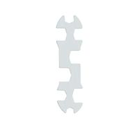 YnGia Super-sottile 2mm Open-Ending Spanner 8mm 10mm 12mm 13mm 14mm 15mm 17mm 19 mm Strumento di riparazione di combinazione Chiave