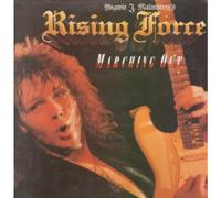 YNGWIE MALMSTEEN - MARCHING OUT LP UK POLYDOR 1985 11 TRACK WITH INSERT (POLD5183)