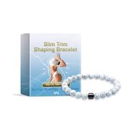 YNGWVHKET Bracciale dimagrante con perline di marmo - Dimagrante, brucia grassi e stimola la circolazione sanguigna, questo versatile braccialetto è perfetto per il fitness e il sonno.