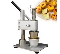 YNITJH Stampo Professionale per Crostate Manuale,Macchina per Pressare La Pasta per Mini Quiche,Tartellette E Canapé,Materiale Sicuro per Alimenti,Base Stabile,Facile da Pulire B01