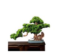 YNIYUJKL Alberi Artificiali, Grandi Piante Artificiali, Finti Alberi Bonsai, Piante Finte per Decorazioni Rustiche in Stile Fattoria, Altezza 15,7 Pollici, Pino Simulat,1