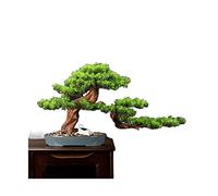 YNIYUJKL Alberi Artificiali, Grandi Piante Artificiali, Finti Alberi Bonsai, Piante Finte per Decorazioni Rustiche in Stile Fattoria, Altezza 15,7 Pollici, Pino Simulat,B