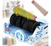 YNIYUJKL Automatic Yarn Winding Machine, 3500 RPM Electric Cone Winder with Digital Display, Automatic Pause & Length Detection for Sewing, Knitting, Crocheting