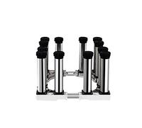 YNIYUJKL Base per Lavatrice, Piedistallo per Asciugatrice, Supporto Rialzato per Lavatrice, Supporto Universale per Frigorifero, Larghezza/Lunghezza Regolabile 40-65 Cm,12legs-29
