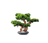 YNIYUJKL Bonsai Artificiale di Grandi Dimensioni, Finto Bonsai, Pianta Artificiale per Arredamento Rustico in Stile Fattoria, Altezza 15,7 Pollici.