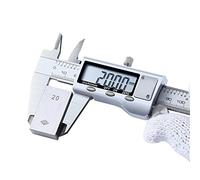 YNIYUJKL Calibro A Corsoio Elettronico Digitale Calibro A Corsoio in Acciaio Inossidabile Calibro di Misurazione Ad Alta Precisione Altezza profondità Tester,0-200mm