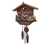 YNIYUJKL Orologio da Parete in Legno con Sveglia A Forma di Uccello, Orologi A cucù per La Casa, Stanza