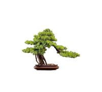 YNIYUJKL Piante Finte Ornamenti per Portici in Stile Cinese Pino Finto Accogliente Decorazione da Tavolo Villa Hotel Albero Finto Bonsai Albero Finto da Interno Albero F,B