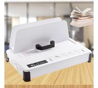 YNIYUJKL Rilegatrice Elettrica Termica per Documenti A3, A4, A5 E A6 - Rilegatrice A Caldo, capacità 500 Fogli, Spessore di Rilegatura 1-50 Mm, Ideale per La Rilegatura di Fa