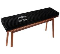 YNJJKA Cuscini per Panca Angolo da Interno Trapuntati Panche Cuscino per Esterno Giardino 80x40 105x40 100x40 40x150 100 X 50 Rotondo Quadrato 8cm Spesso Peluche Velluto Inverno(110x45 cm)