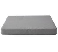 YNJJKA Cuscino Dondolo Sospeso Impermeabile 80% 130/150/160/180 cm, 4/3/2/1 Posti, da Giardino, Cuscino per Panca Esterno Interno, Spesso 5cm, per Patio Cucina Panchina(Grigio,110x45 cm 43x18 in)
