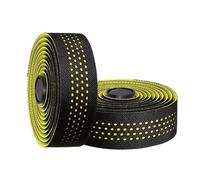YNKJFOD 1 Paio di Nastri for Manubrio da Strada Traforati E Traspiranti - Nastro Antiscivolo in Eva/PU Morbido E Antivibrazione Resistente(Black)