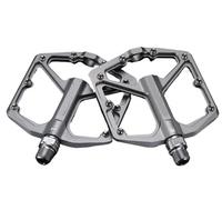 YNKJFOD 1 Paio di Pedali Ultraleggeri MTB, Cuscinetti DU Sigillati, Lega di Alluminio, Parte for Bici Antiscivolo(K203-TI)