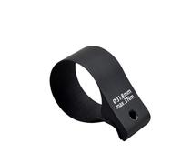 YNKJFOD Adattatore A Saldare for Deragliatore Anteriore Interamente in Carbonio Convertitore for Morsetto Deragliatore Bici Pieghevole MTB da 34,9 Mm(UD Matte 31.8mm)